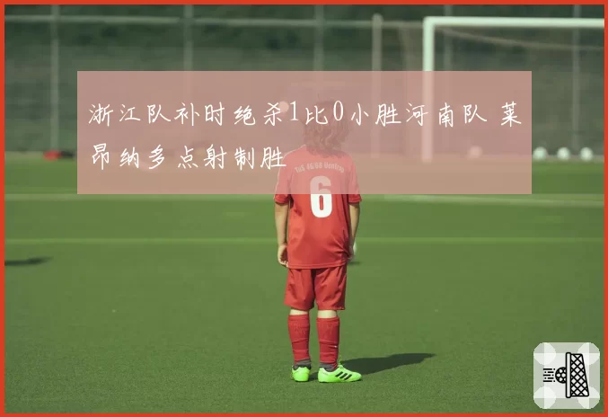 浙江队补时绝杀1比0小胜河南队 莱昂纳多点射制胜
